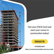 Get your CSCS Card and start your career in construction today!