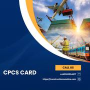 Professional CPCS Card Services in London! Get Qualified Now!