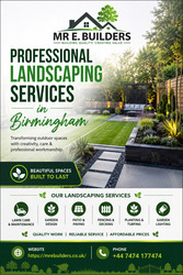 Professional Landscaping Services in Birmingham – Mr E. Builders 